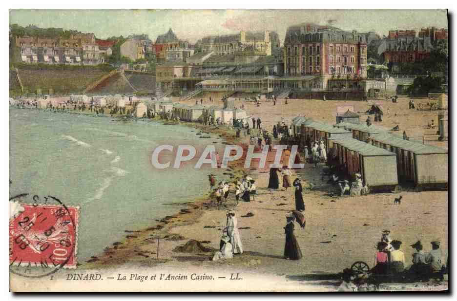 Dinard — The Beach and the Old Casino — LL.