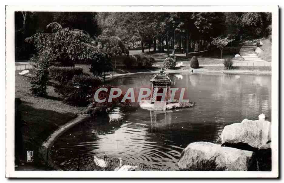 CPM Valenciennes Le Lac Du Jardin De La Rhonelle