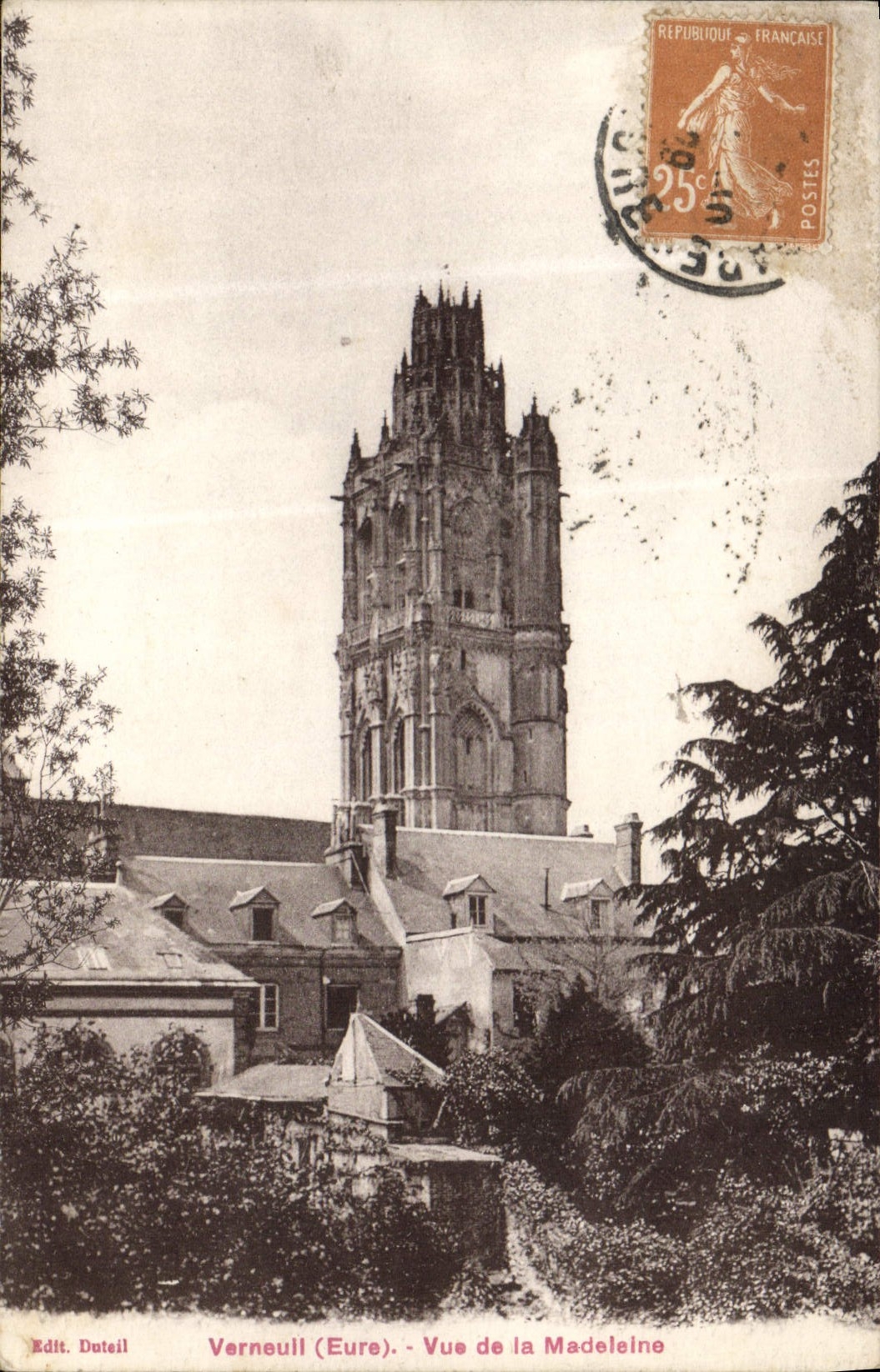 Verneuil (Eure) - Vue de la Madeleine - Edit. Duteil