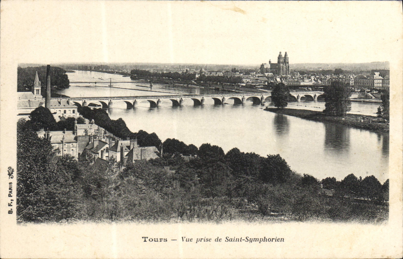CPA Tours Vue Prise De Saint Symphorien