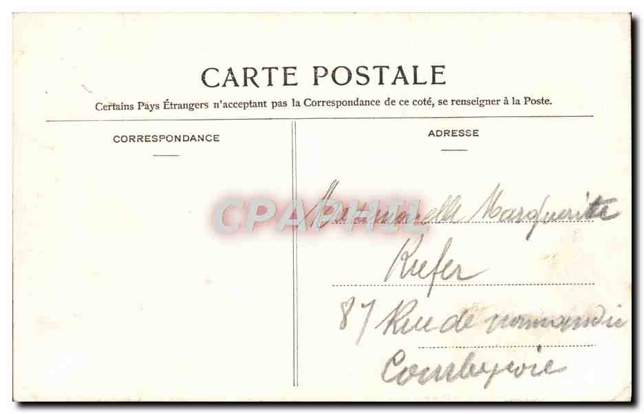 CPA Saint Germain En Laye Ascenseur  — Verso