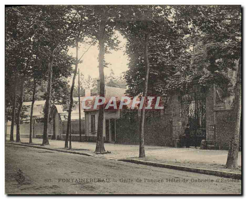 Fontainebleau — Gmile de l'ancien Hôtel de Gabrielle d'Estrees