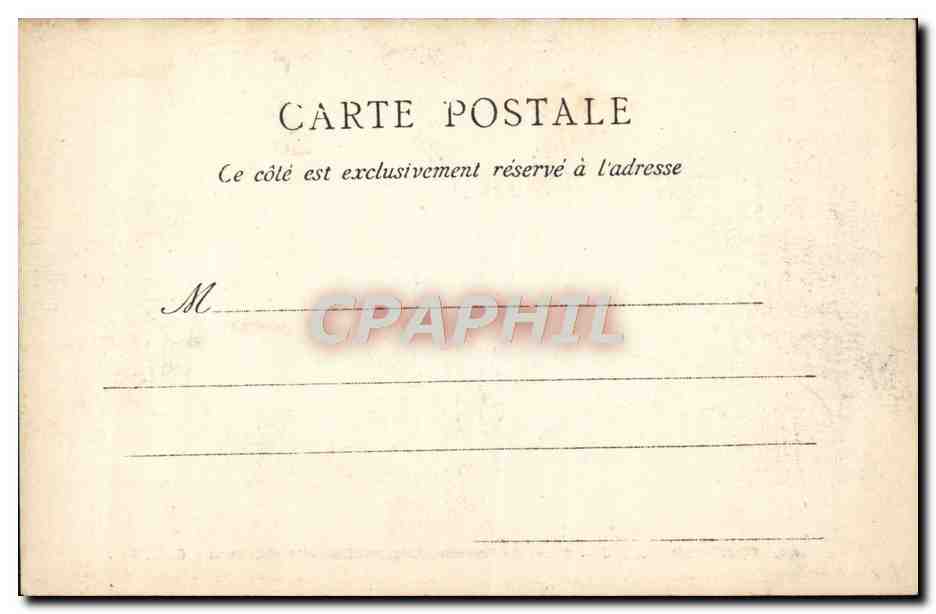 Fontainebleau — Gmile de l'ancien Hôtel de Gabrielle d'Estrees — Verso