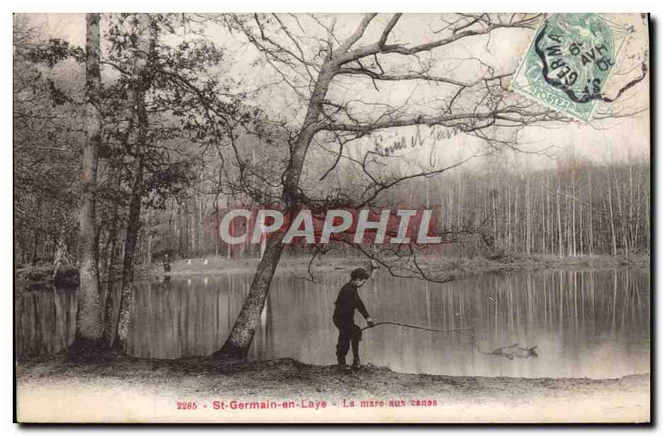 St-Germain-en-Laye — La mare aux canards — Éditeur Château-Thierry, n° 2285
