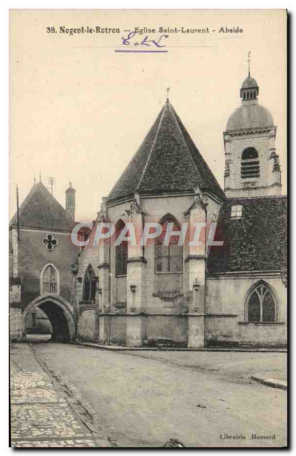 Nogent-le-Rotrou — Église Saint-Laurent — Abside