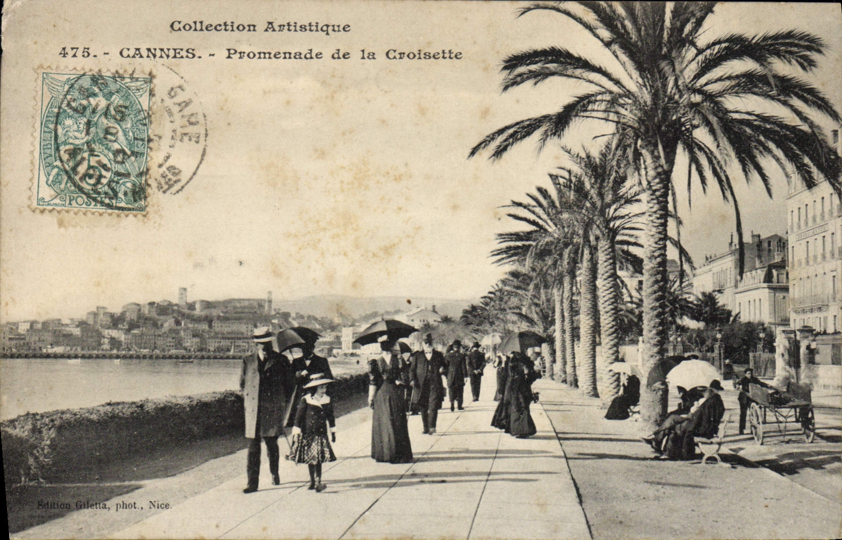 CPA Cannes Promenade de la Croisette