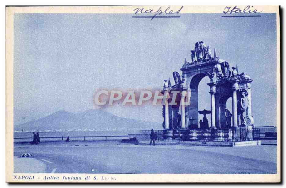 CPA Napoli Antica Fontana di S Lucia