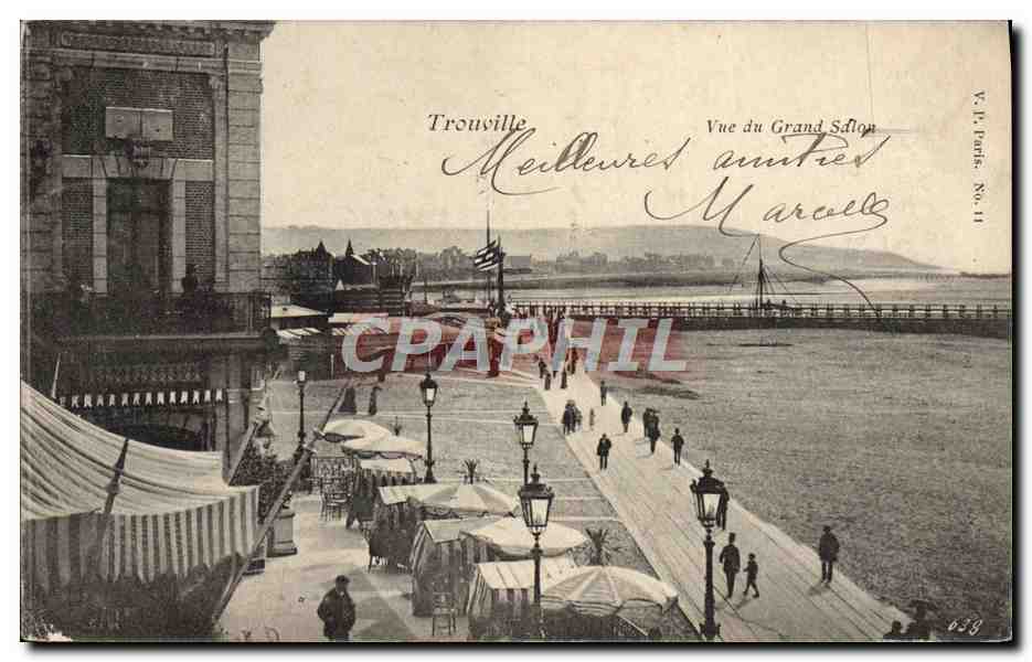 Trouville — Vue du Grand Salon — V.P. Paris, No. 11