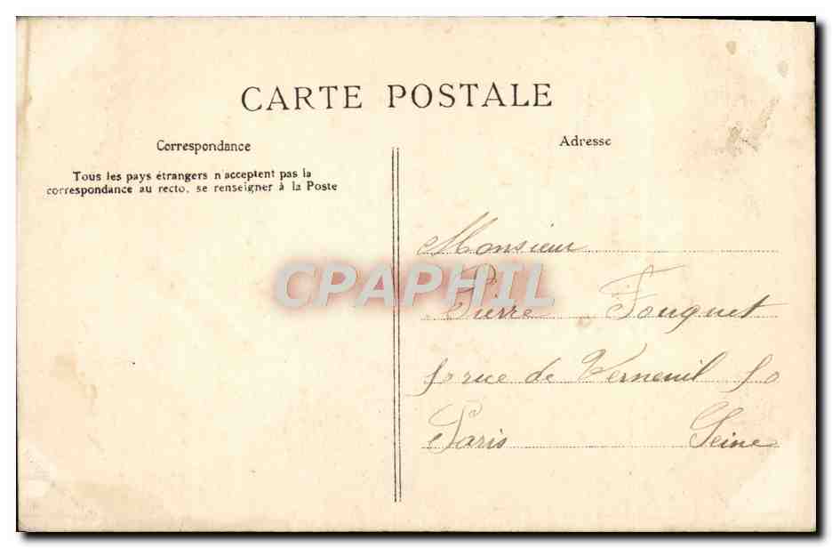 CPA Maisons la Laffitte Pont Talma dans le parc — Rückseite