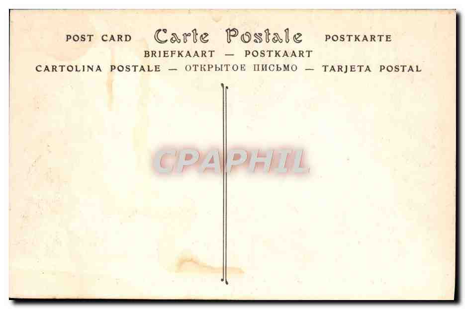 CPA Sorbonne Tombeau du Cardinal Richelieu Ministre du roi Louis XIII Paris  — Rückseite