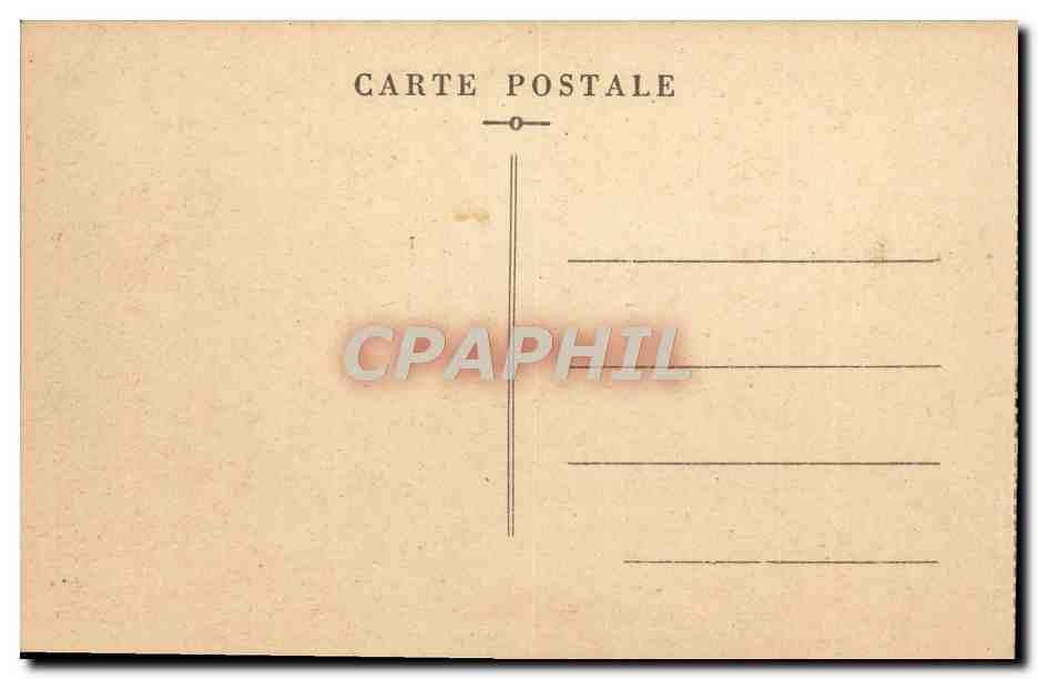 CPA La Sainte en meditation dans l'ancien cimetiere des Carmelites — Rückseite