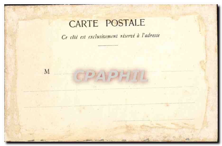CPA Nantes Le Cours Cambronne — Rückseite