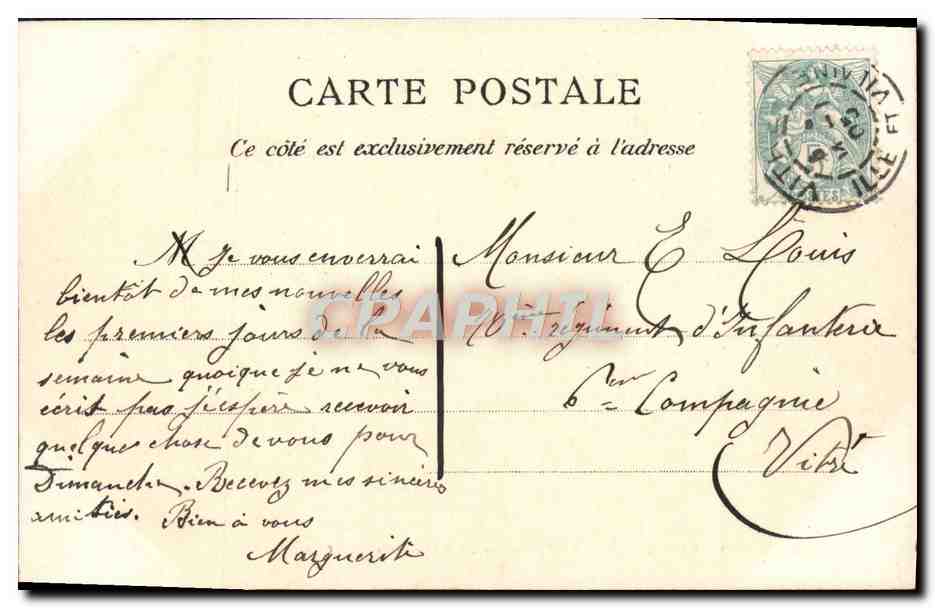 CPA Paris Bois de Boulogne La Cascade — Rückseite