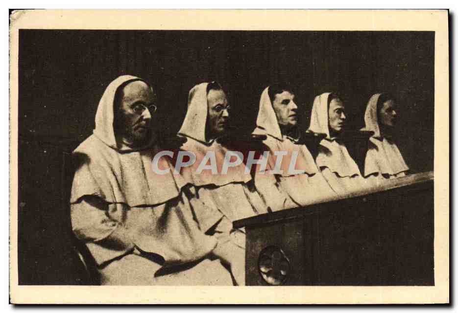 CPA Les Religieux De France Dominicains recitant l'office divin