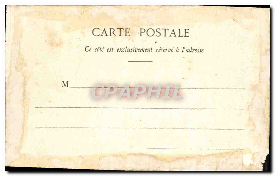 CPA Nantes Le Chateau de la Duchesse Anne Tramway — Rückseite