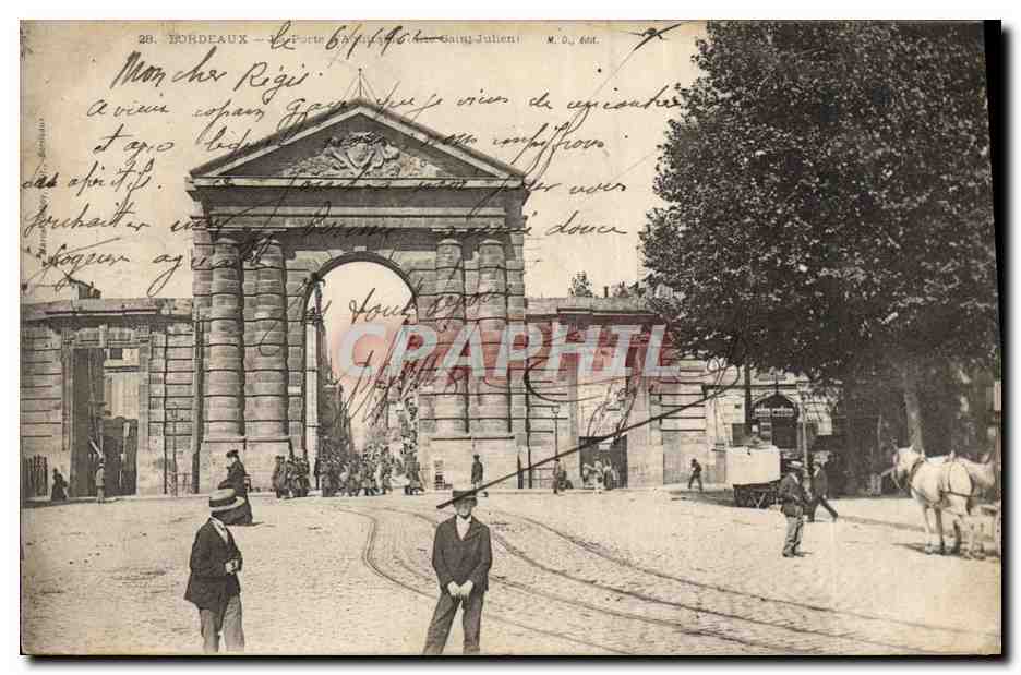 CPA Bordeaux La porte d'Aquitaine 