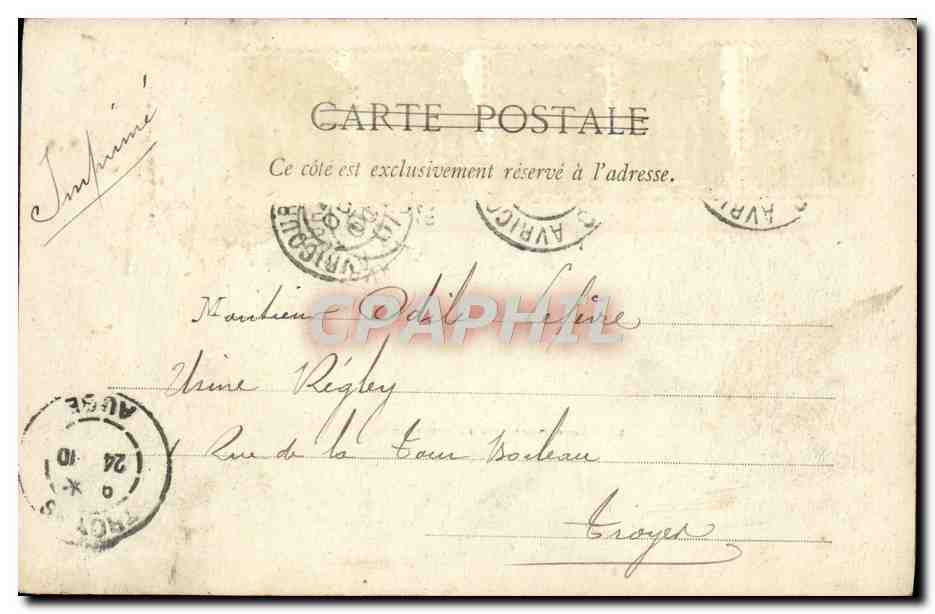 Toul, le Grand Pont sur la Moselle — J. Langounges, Toul, n° 10 — Rückseite