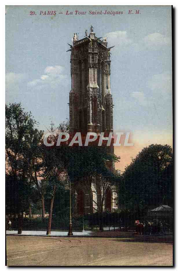 CPA Paris La Tour Saint Jacques