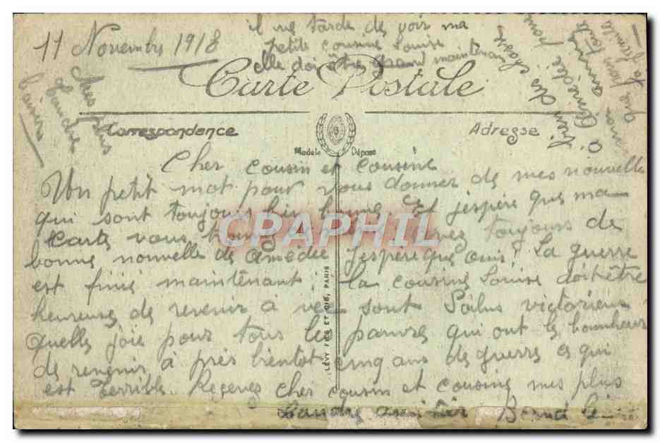 CPA Vue Generale Et Le Salbert Belfort — Verso