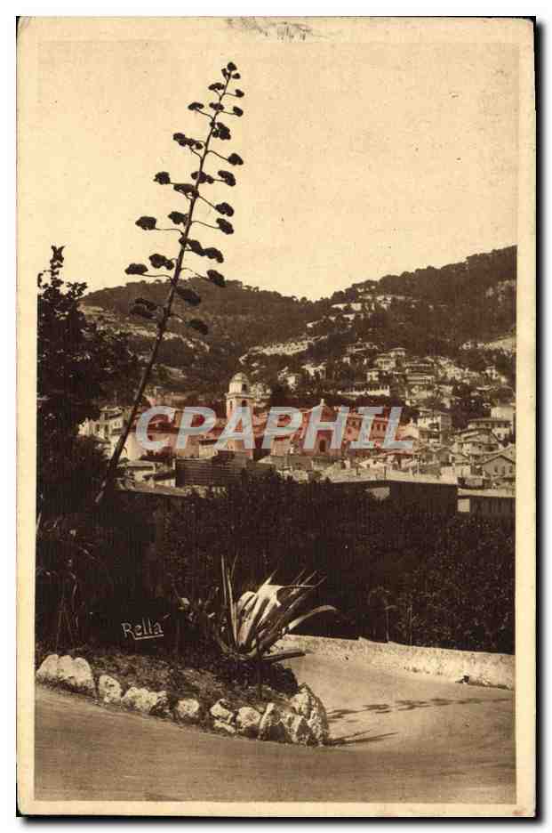 CPA Villefranche Sur Mer Apercu de la Vieille Ville
