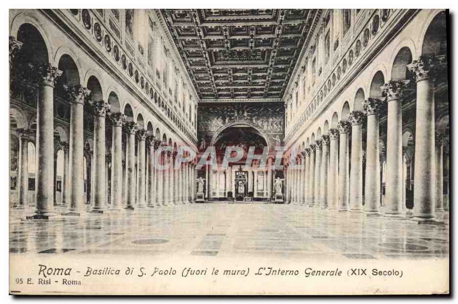 CPA Roma Basilica di Paolo
