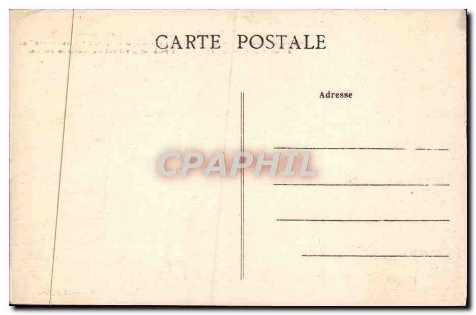 CPA Sens Eglise Paroissile de Saint Maurice — Rückseite