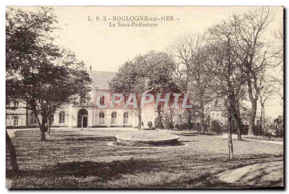 Boulogne-sur-Mer — La Sous-Préfecture — L.P. 3
