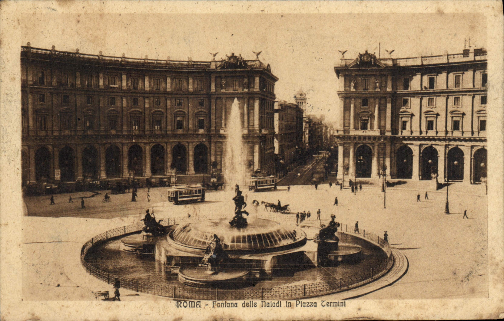 CPA Rome Fontana Delle Nalodi in Piazza