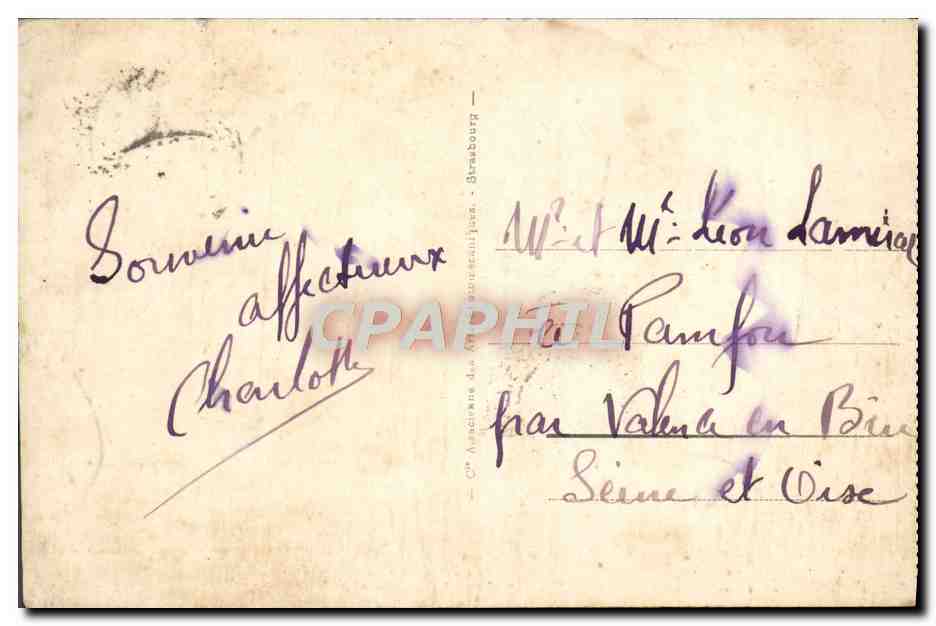 Le Touquet-Paris-Plage - Die Digue — anonymer Verleger, Nr. 127 — Rückseite