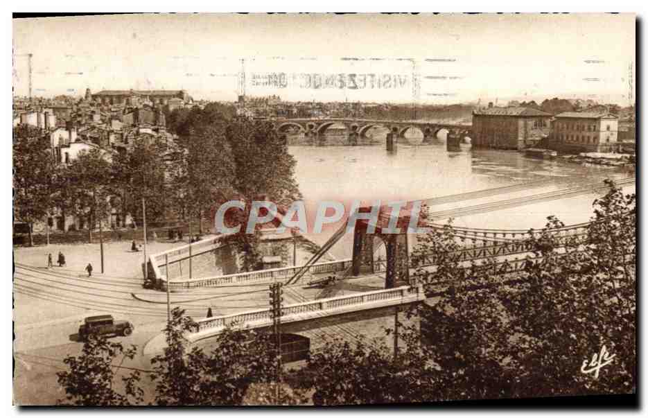 Vue sur la Garonne et le Pont-Neuf — Toulouse — Éditeur Pyr-Océan, n° 230
