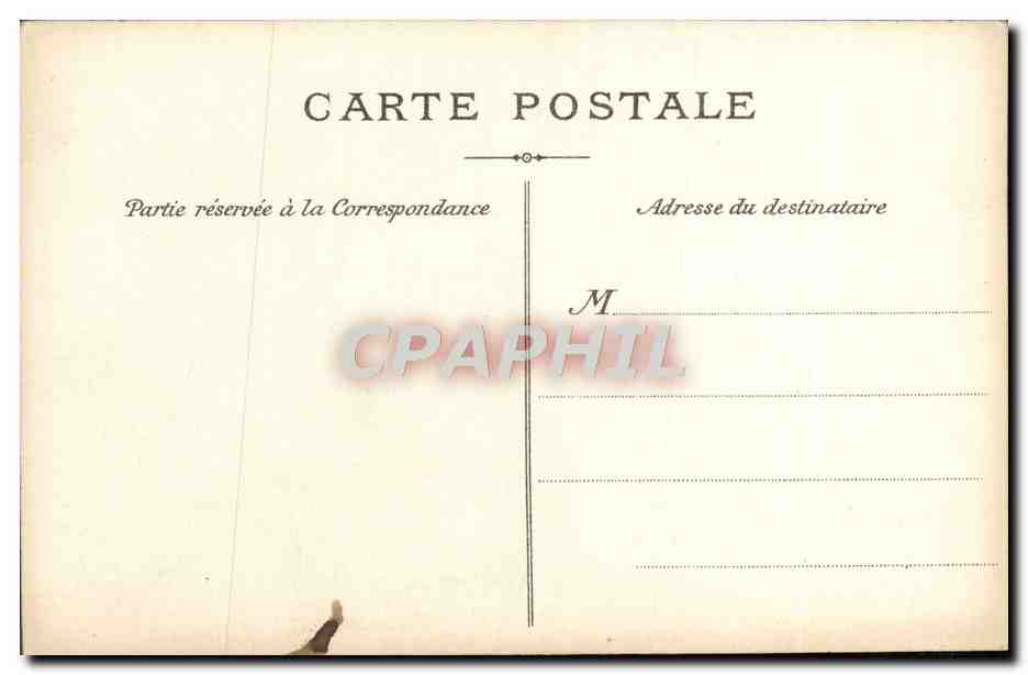 CPA Cannes Les Mouettes Sur La Plage — Rückseite