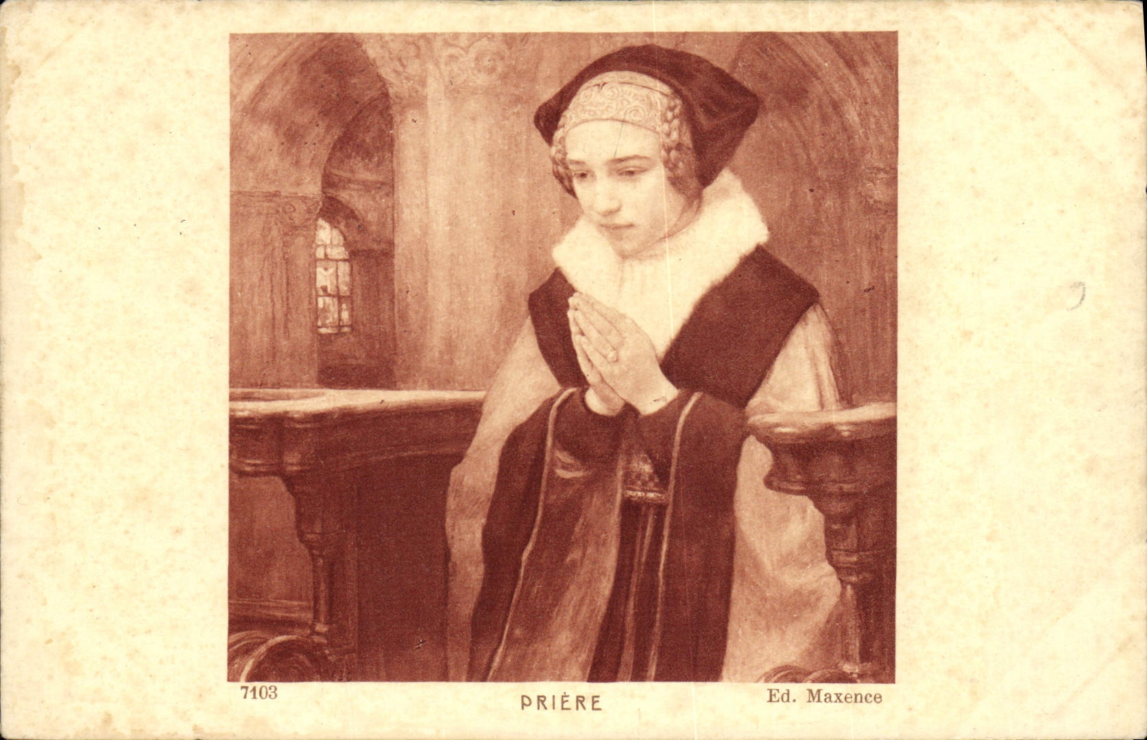 CPA Priere