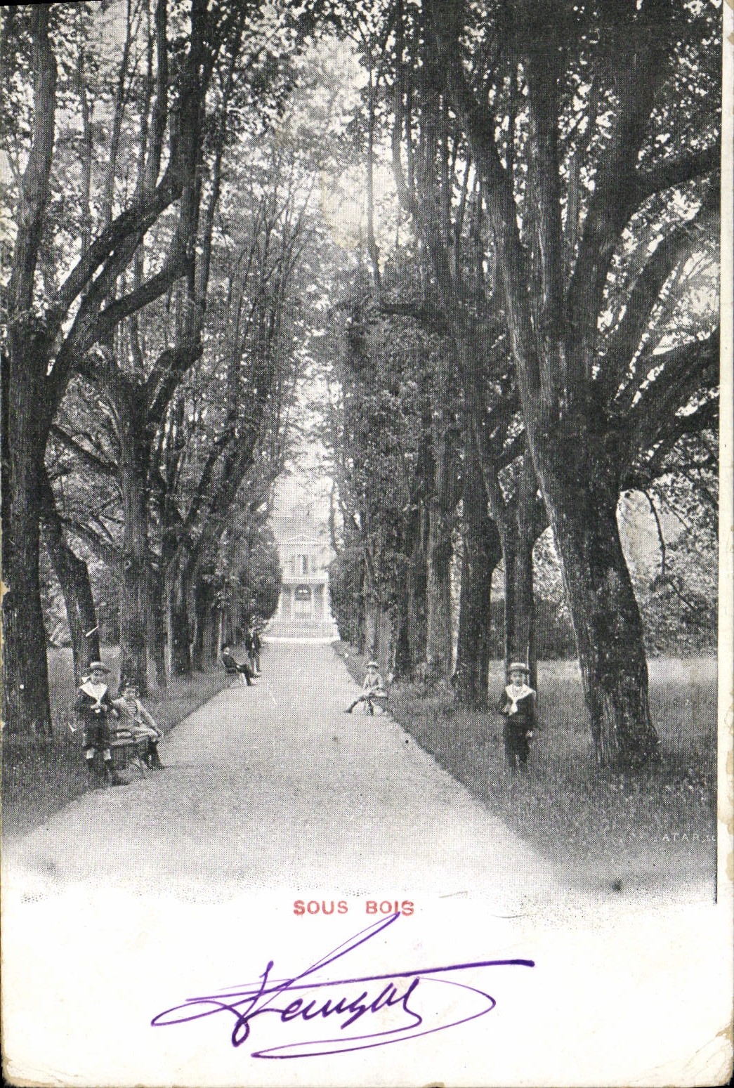 CPA Sous Bois