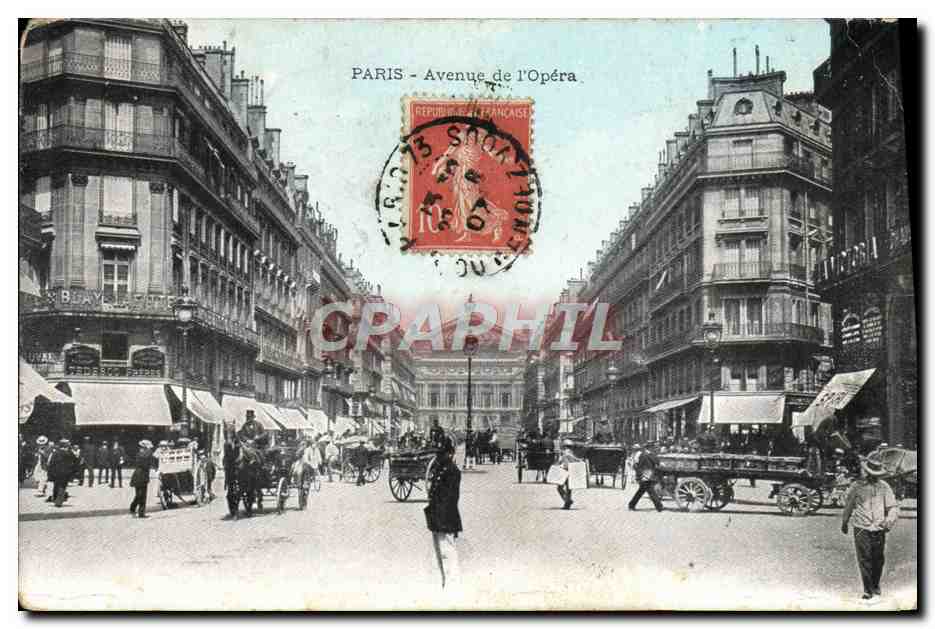 CPA Paris Avenue de L'Opera