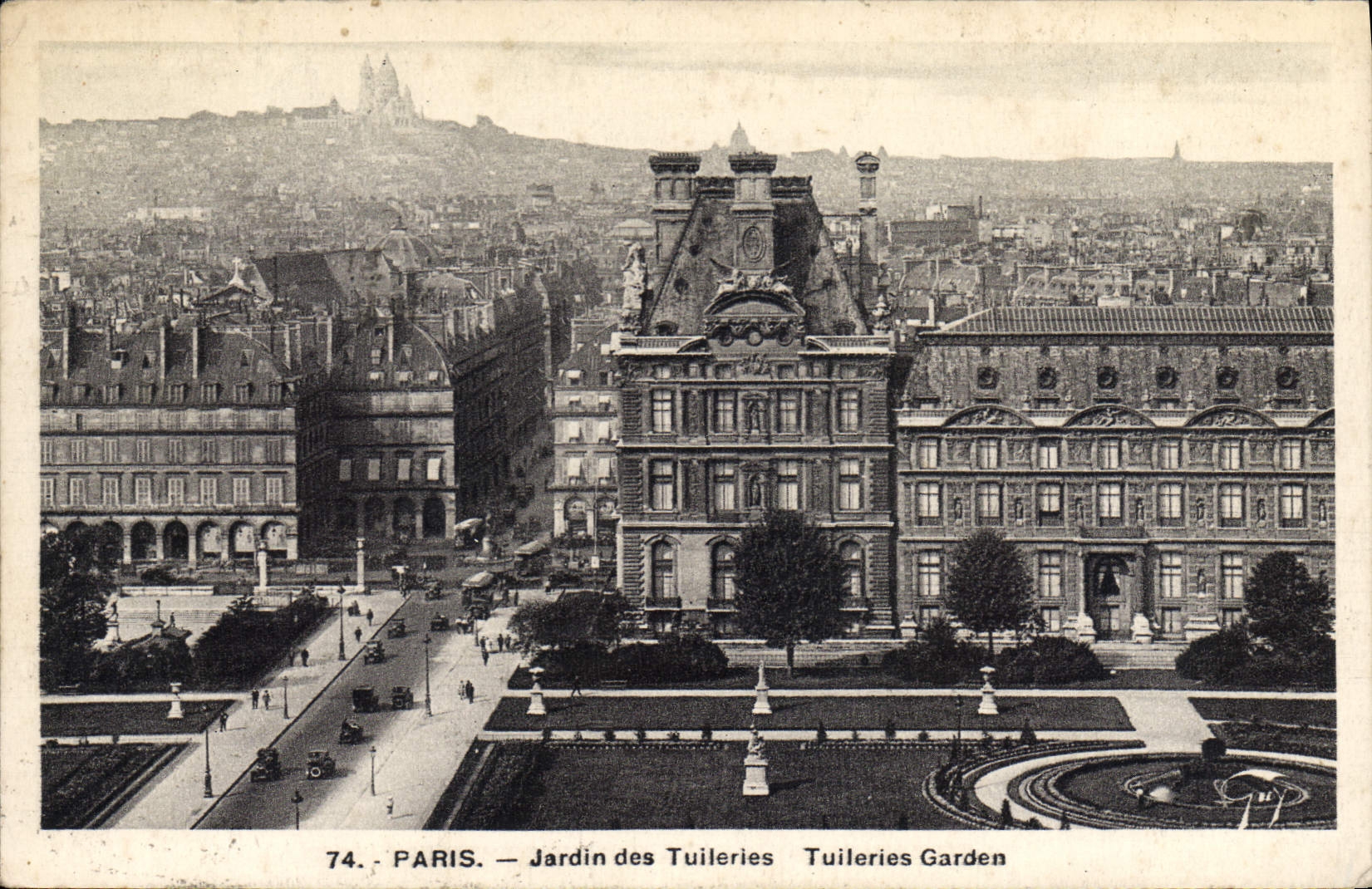 Paris — Jardin des Tuileries — Éditeur non identifié, n° 74