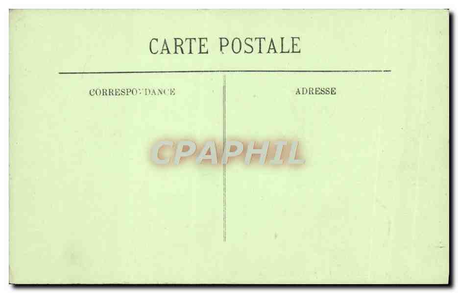 CPA Auxerre Vue Prise des Ocreries — Rückseite