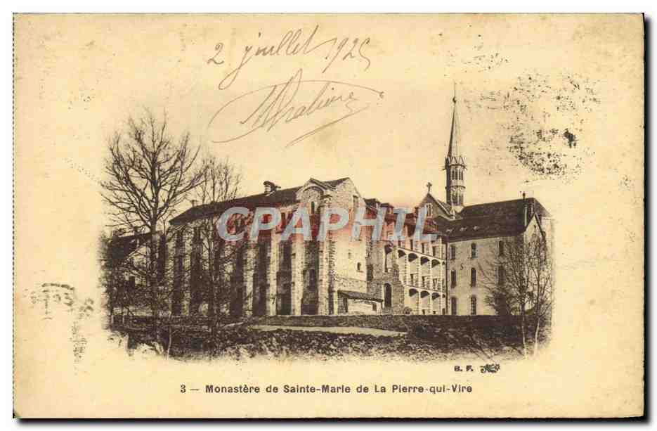 CPA Monastere de Sainte Marie de la Pierre Qul Vire