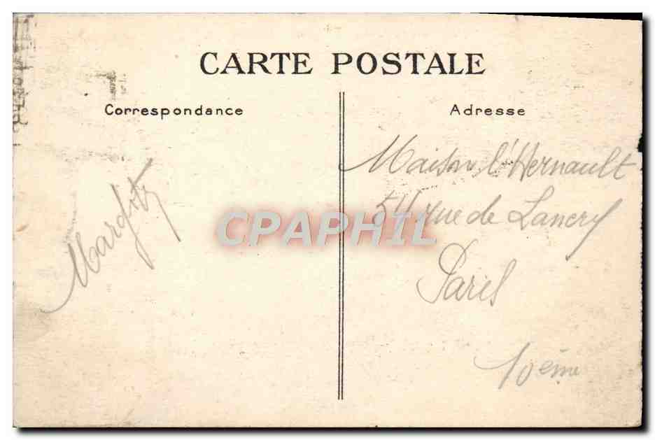 Deauville - La Plage Fleurie - Les jardins fleuris et les bains — G. Feu Hayre, n°450 — Rückseite