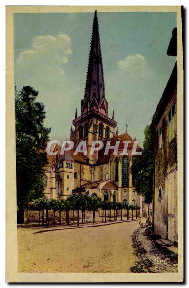 Autun (S.-et-L.) — La Cathédrale Saint-Lazare — Éditeur : C. DUBET, MACON