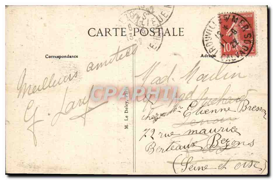 Deauville — Le Casino — G. F., Le Havre, n°39 — Rückseite