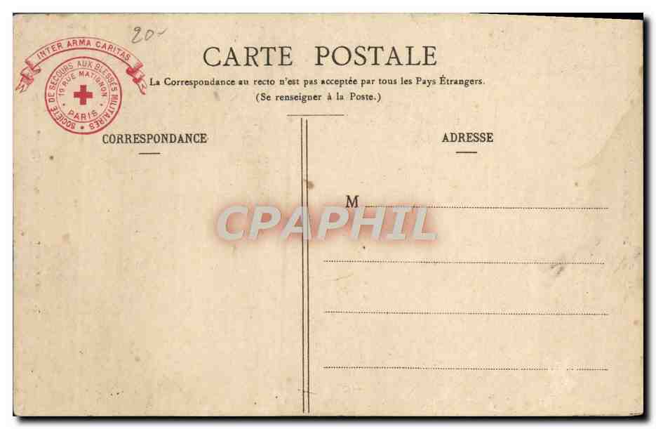CPA Paris Musee de l'armee Salle Turenne Buste de Napoleon 1er — Rückseite