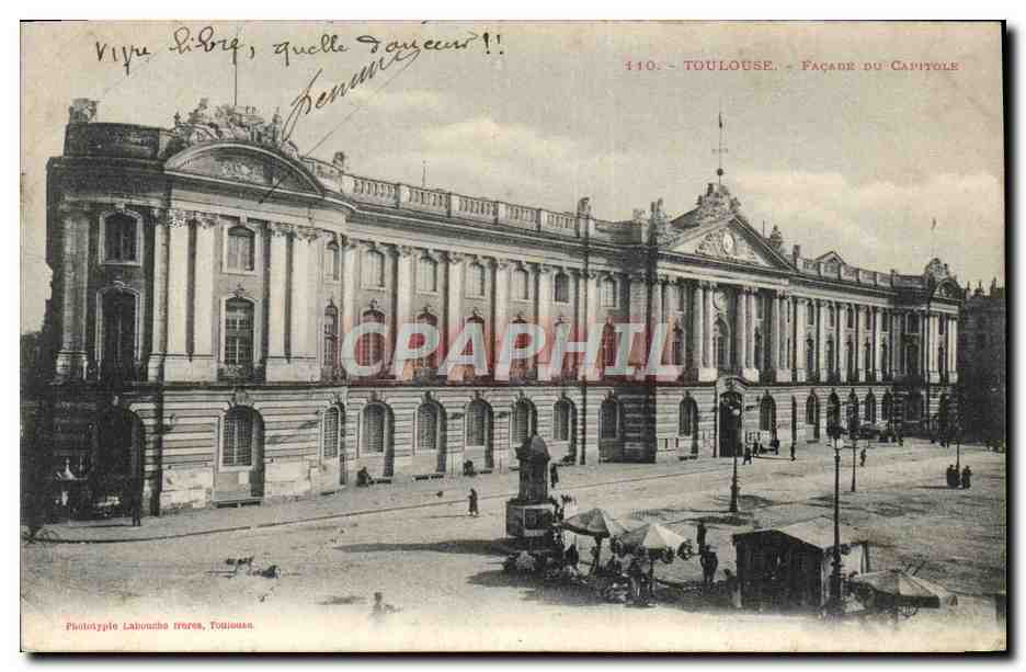 CPA Toulouse Facade Du Capitole