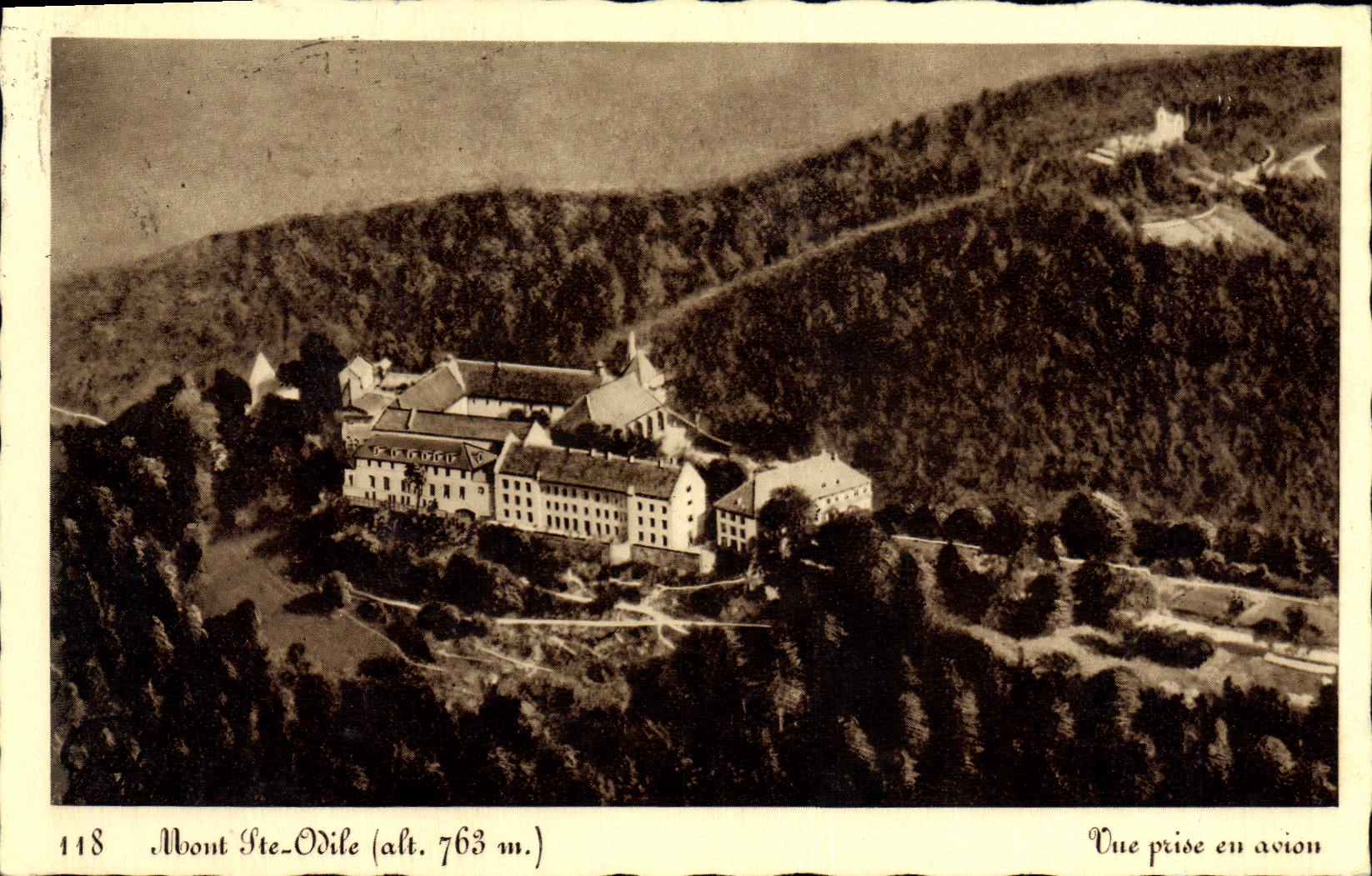 CPA Mont Ste Odile Vue Prise en Avion