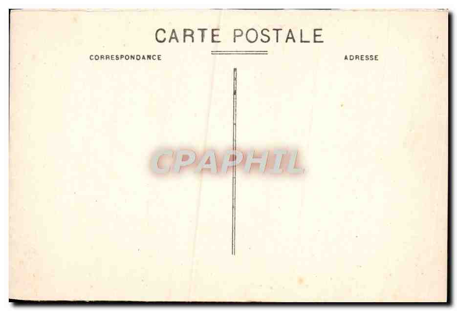CPA Lourdes Benediction des Maiades — Verso