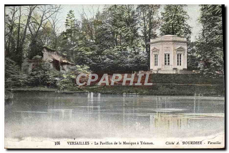 CPA Versailles Le pavillon de la musique a Trianon