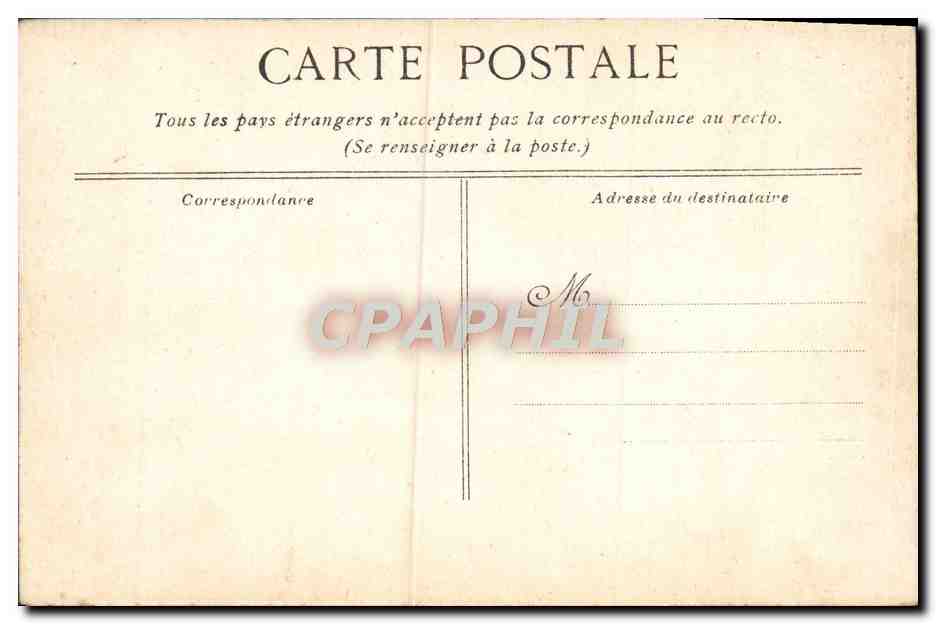 CPA Versailles Le pavillon de la musique a Trianon — Rückseite