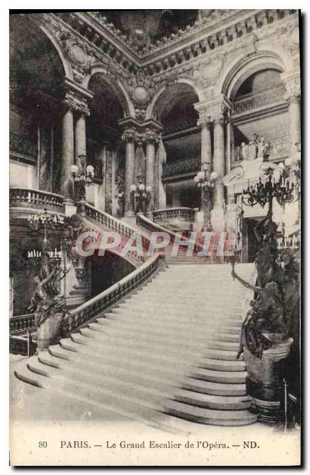 CPA Paris Le grand Escalier de L'opera