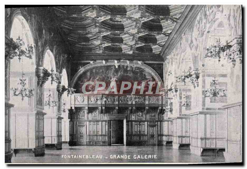 Fontainebleau — Grande Galerie — editor no identificado