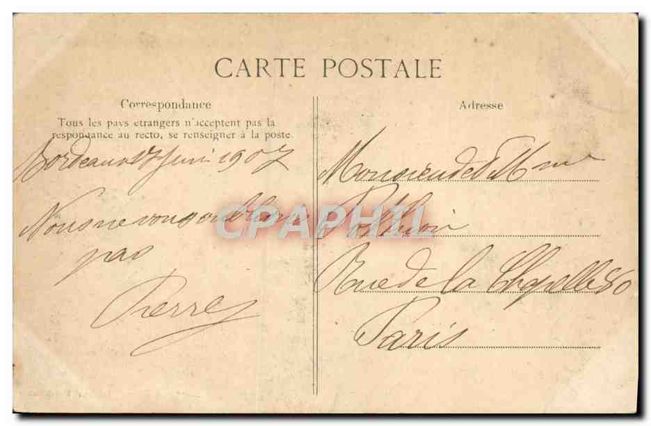 CPA Burdeaux — Verso