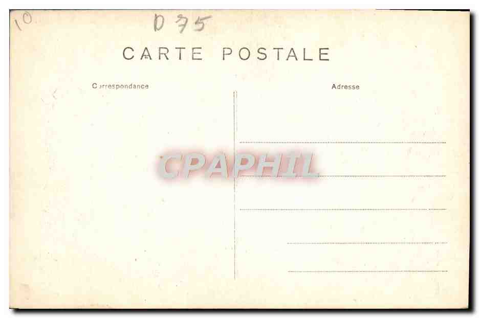 CPA Antiquite Arenes — Rückseite